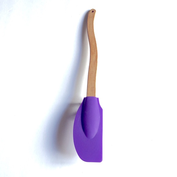 Silicone Spatula w/ Grip Holder Small Tip - Picture 2 of 12